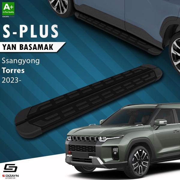 S-Dizayn Ssangyong Torres S-Plus Siyah Yan Basamak 183 Cm 2023 Üzeri - Image 1