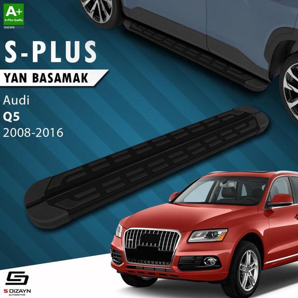 S-Dizayn Audi Q5 S-Plus Siyah Yan Basamak 183 Cm 2008-2016 - Image 1