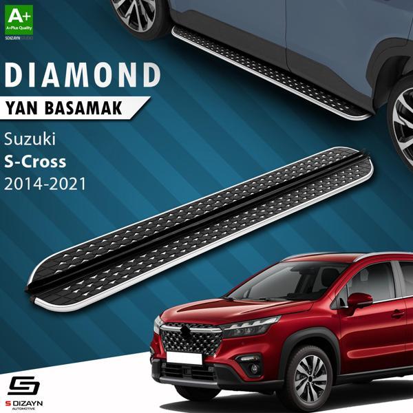 S-Dizayn Suzuki SX4 2 S-Cross Diamond Krom Yan Basamak 173 Cm 2014-2021 - Image 1