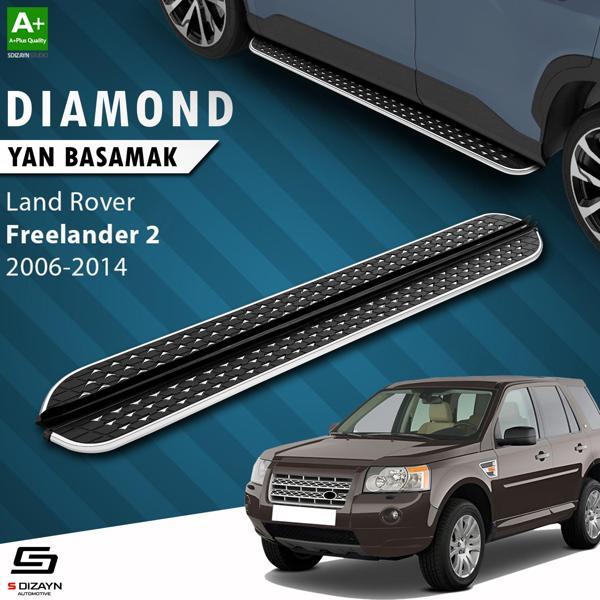 S-Dizayn Land Rover Freelander 2 Diamond Krom Yan Basamak 173 Cm 2006-2014 - Image 1
