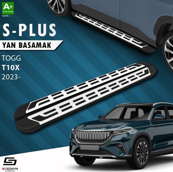 S-Dizayn TOGG T10X S-Plus Gri Yan Basamak 203 Cm Etekli 2023 Üzeri - Image 1