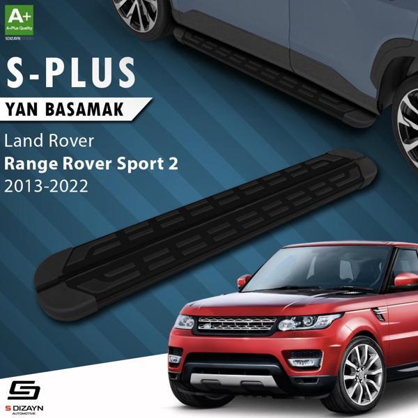 S-Dizayn Land Rover Range Rover Sport 2 S-Plus Siyah Yan Basamak 193 Cm 2013-2022 - Image 1