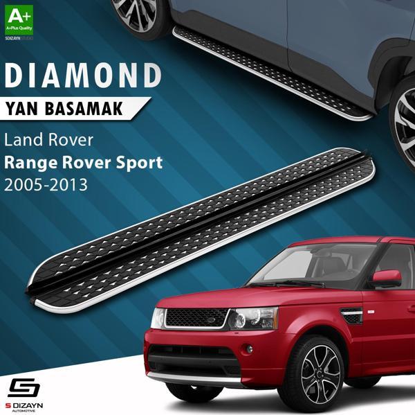 S-Dizayn Land Rover Range Rover Sport Diamond Krom Yan Basamak 183 Cm 2005-2013 - Image 1