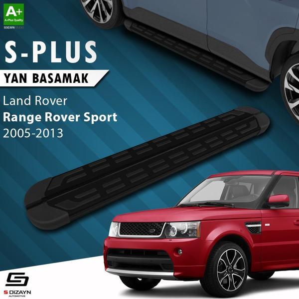 S-Dizayn Land Rover Range Rover Sport S-Plus Siyah Yan Basamak 183 Cm 2005-2013 - Image 1