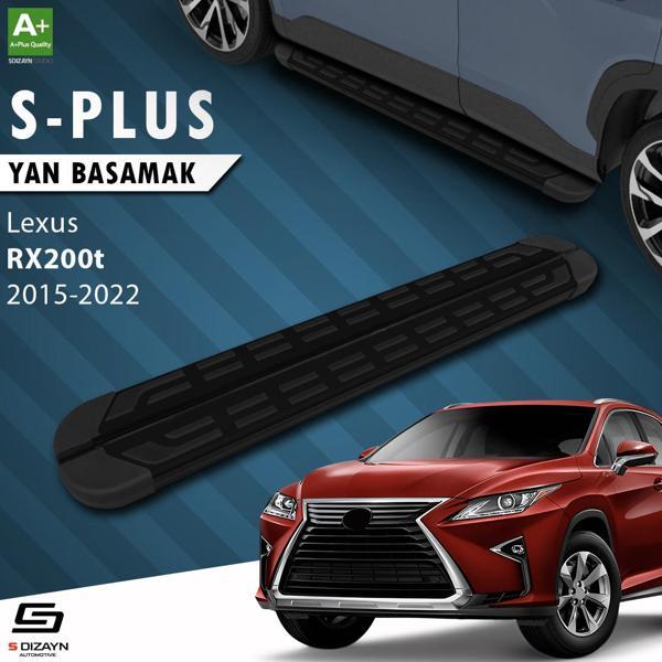 S-Dizayn Lexus RX200t S-Plus Siyah Yan Basamak 183 Cm Etekli 2015-2022 - Image 1