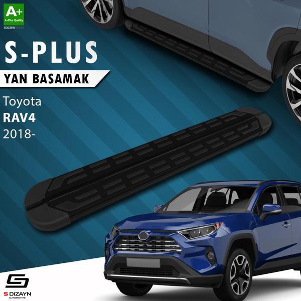 S-Dizayn Toyota RAV 4 5 S-Plus Siyah Yan Basamak 173 Cm 2018 Üzeri - Image 1