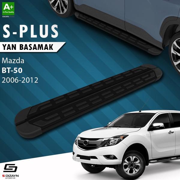 S-Dizayn Mazda BT-50 Pick-Up S-Plus Siyah Yan Basamak 193 Cm 2006-2012 - Image 1