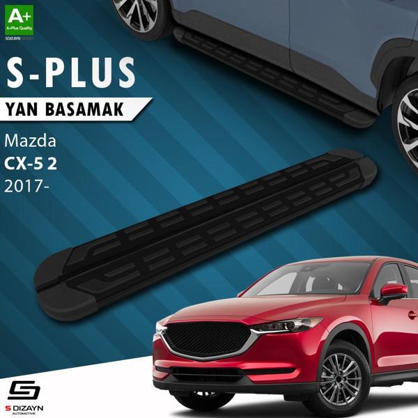 S-Dizayn Mazda CX-5 2 S-Plus Siyah Yan Basamak 183 Cm 2017 Üzeri - Image 1
