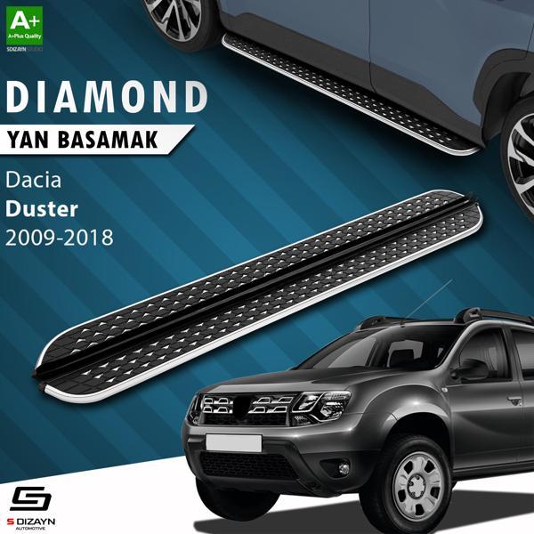 S-Dizayn Dacia Duster Diamond Krom Yan Basamak 173 Cm 2009-2018 - Image 1