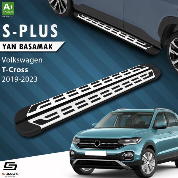 S-Dizayn VW T-Cross S-Plus Gri Yan Basamak 173 Cm Etekli 2019-2023 - Image 1