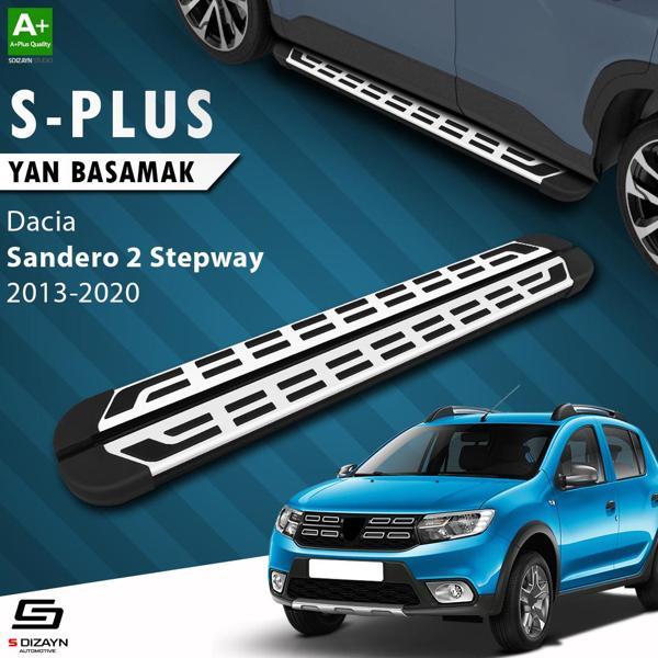 S-Dizayn Dacia Sandero 2 Stepway S-Plus Gri Yan Basamak 173 Cm 2013-2020 - Image 1