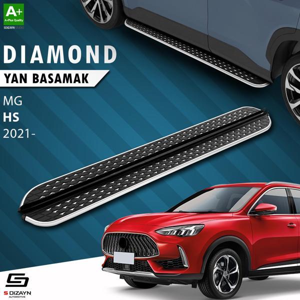 S-Dizayn MG HS Diamond Krom Yan Basamak 183 Cm 2021 Üzeri - Image 1