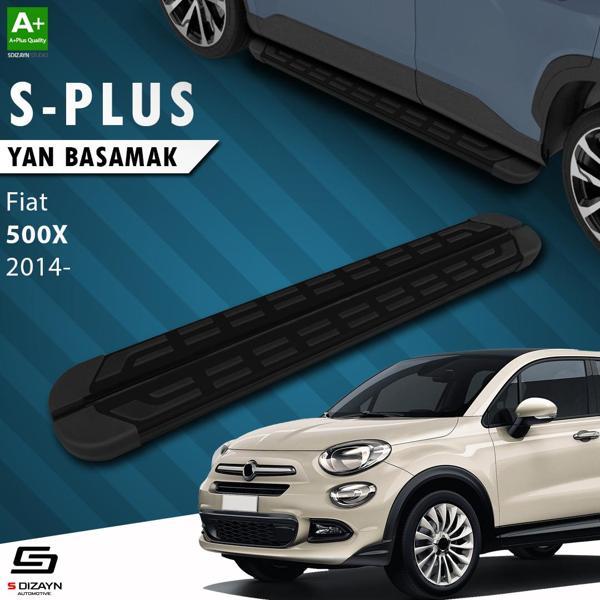 S-Dizayn Fiat 500X S-Plus Siyah Yan Basamak 173 Cm Etekli 2014 Üzeri - Image 1