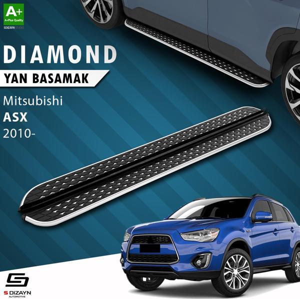 S-Dizayn Mitsubishi ASX Diamond Krom Yan Basamak 183 Cm 2010 Üzeri - Image 1