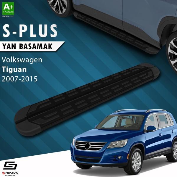 S-Dizayn VW Tiguan S-Plus Siyah Yan Basamak 173 Cm 2007-2015 - Image 1