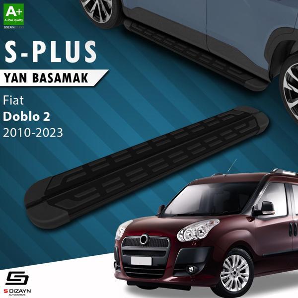 S-Dizayn Fiat Doblo 2 S-Plus Siyah Yan Basamak 193 Cm 2010-2022 - Image 1