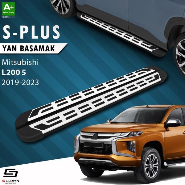 S-Dizayn Mitsubishi L200 5 Makyajlı S-Plus Gri Yan Basamak 203 Cm Etekli 2019-2023 - Image 1