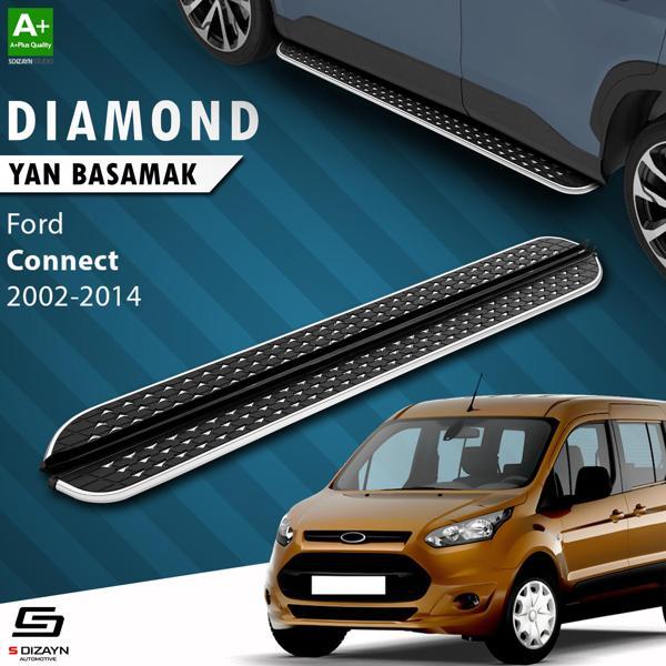 S-Dizayn Ford Connect Diamond Krom Yan Basamak 183 Cm 2002-2014 - Image 1