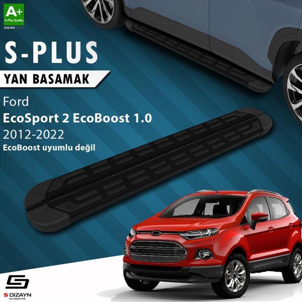 S-Dizayn Ford EcoSport 2 S-Plus Siyah Yan Basamak 173 Cm 2012-2018 - Image 1