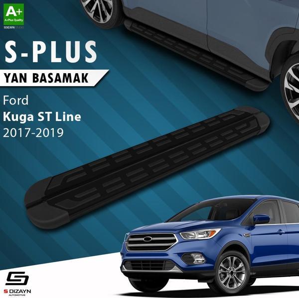 S-Dizayn Ford Kuga 2 ST-Line S-Plus Siyah Yan Basamak 183 Cm 2017-2019 - Image 1