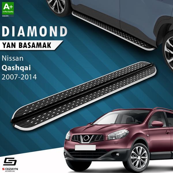 S-Dizayn Nissan Qashqai Diamond Krom Yan Basamak 173 Cm 2007-2014 - Image 1