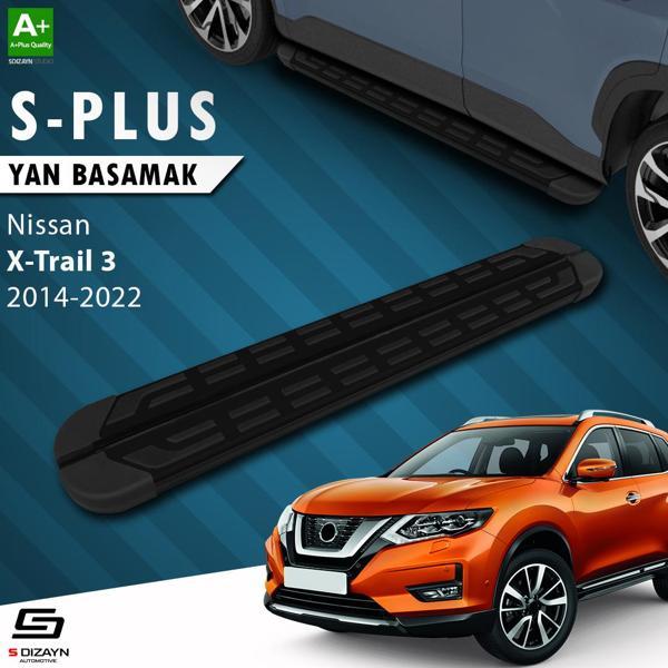 S-Dizayn Nissan X-Trail T32 S-Plus Siyah Yan Basamak 183 Cm 2014-2022 - Image 1