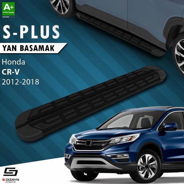 S-Dizayn Honda CR-V 4 S-Plus Siyah Yan Basamak 173 Cm 2012-2018 - Image 1
