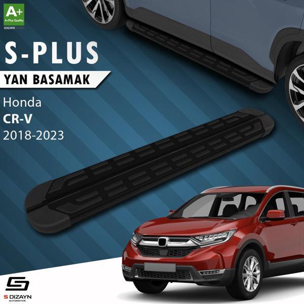 S-Dizayn Honda CR-V 5 S-Plus Siyah Yan Basamak 173 Cm Etekli 2018-2023 - Image 1