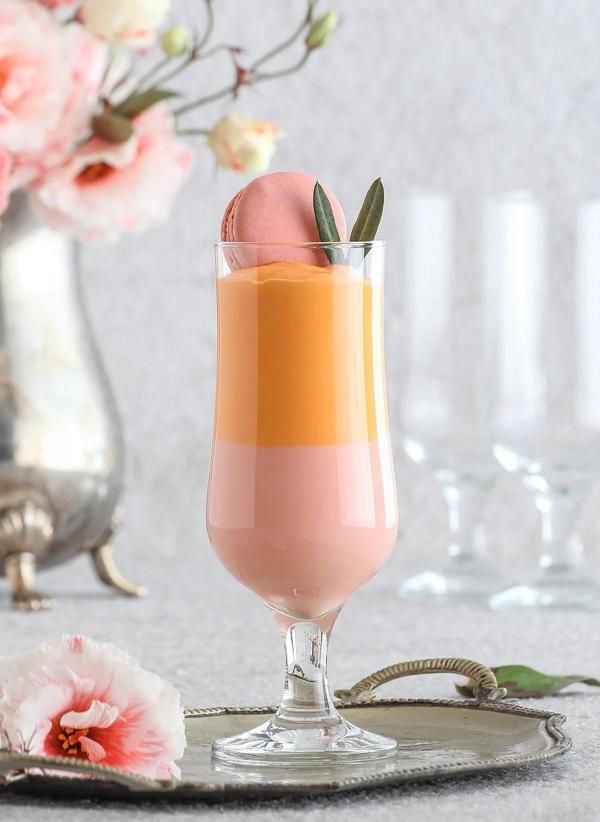 Lav ayaklı kokteyl limonata meşrubat bardağı - su bardak 6 lı nev576 - Image 1