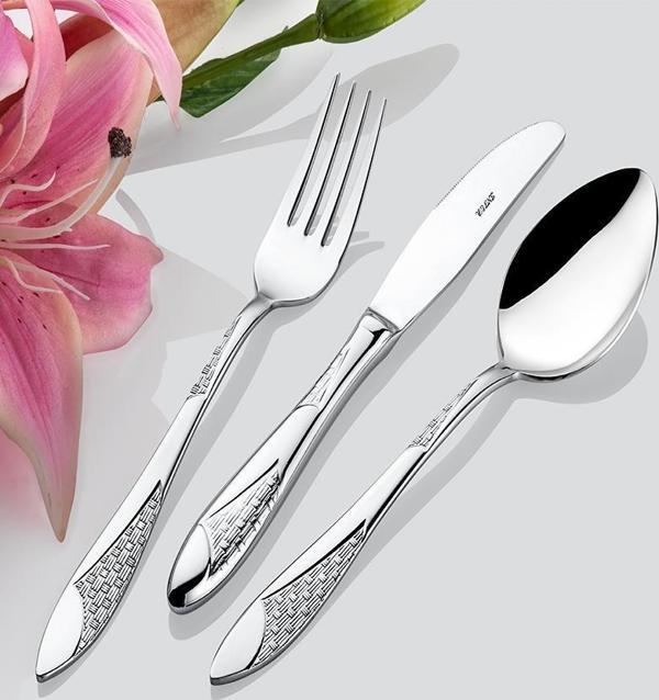 İnter çelik hasır tatlı pasta bıçak - tatlı pasta bıçağı 12 li - Image 1