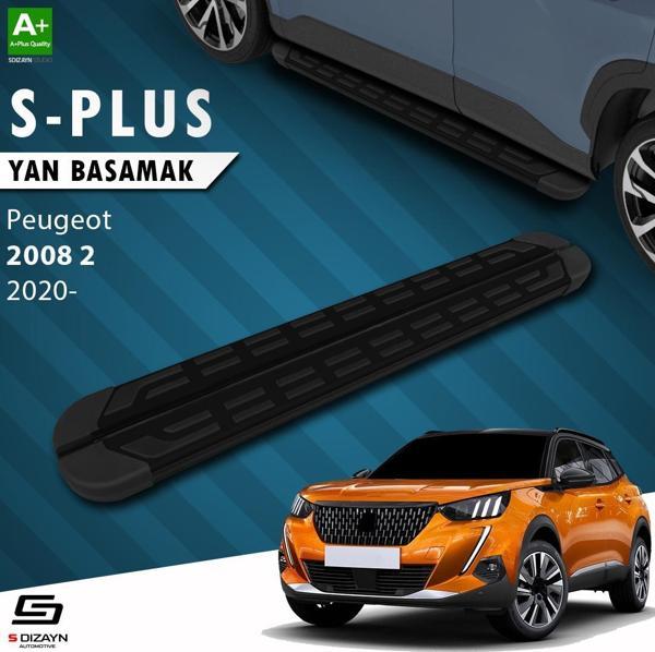 S-Dizayn Peugeot 2008 2 S-Plus Siyah Yan Basamak 183 Cm 2020 Üzeri - Image 1