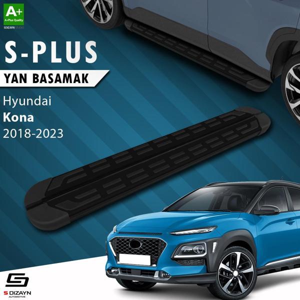 S-Dizayn Hyundai Kona S-Plus Siyah Yan Basamak 173 Cm 2018-2023 - Image 1