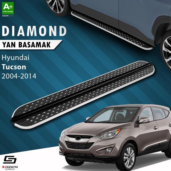 S-Dizayn Hyundai Tucson 2 Diamond Krom Yan Basamak 173 Cm 2004-2014 - Image 1