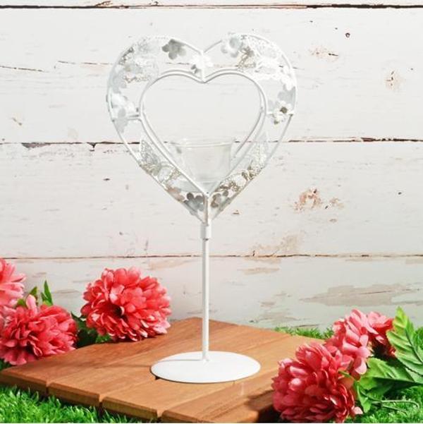 Ksv ferforje tekli ayaklı şamdan- dekoratif mumluk 34cm. - Image 1