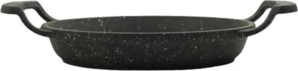 Eda granit döküm sahan tava - yanmaz yapışmaz 22 cm döküm kulplu - Image 1