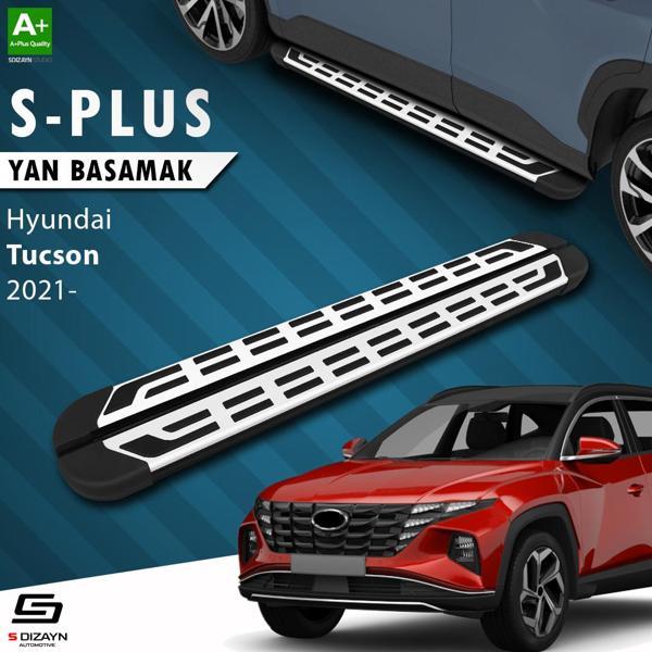 S-Dizayn Hyundai Tucson 4 S-Plus Gri Yan Basamak 173 Cm 2021-2024 - Image 1
