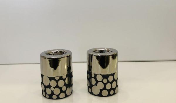 Emr dekoratif akseuar objeler 2 li tealight mumluk - Image 1