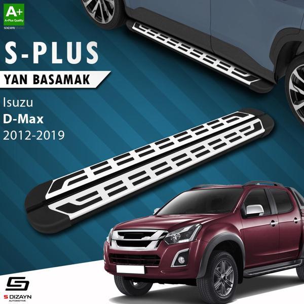 S-Dizayn Isuzu D-Max 2 S-Plus Gri Yan Basamak 203 Cm 2012-2019 - Image 1