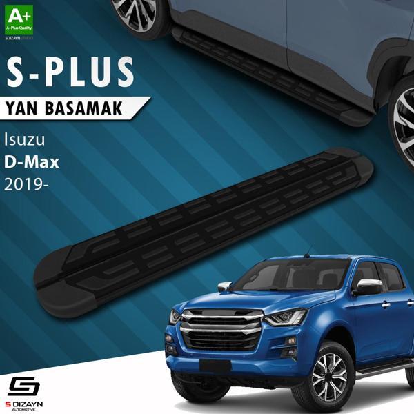 S-Dizayn Isuzu D-Max 3 S-Plus Siyah Yan Basamak 203 Cm 2019 Üzeri - Image 1