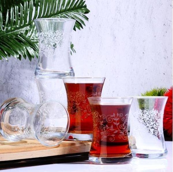 Twiner işlemeli çay bardağı - 6 lı çay bardak - Image 1