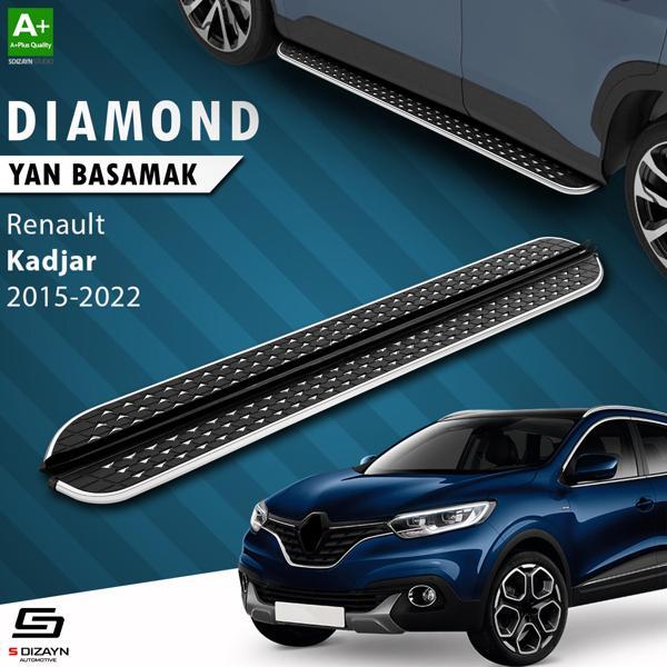 S-Dizayn Renault Kadjar Diamond Krom Yan Basamak 173 Cm 2015-2022 - Image 1