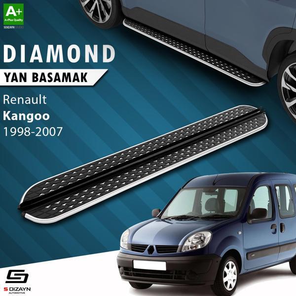 S-Dizayn Renault Kangoo Diamond Krom Yan Basamak 183 Cm 1998-2007 - Image 1