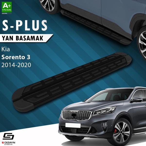 S-Dizayn Kia Sorento 3 S-Plus Siyah Yan Basamak 183 Cm 2014-2020 - Image 1