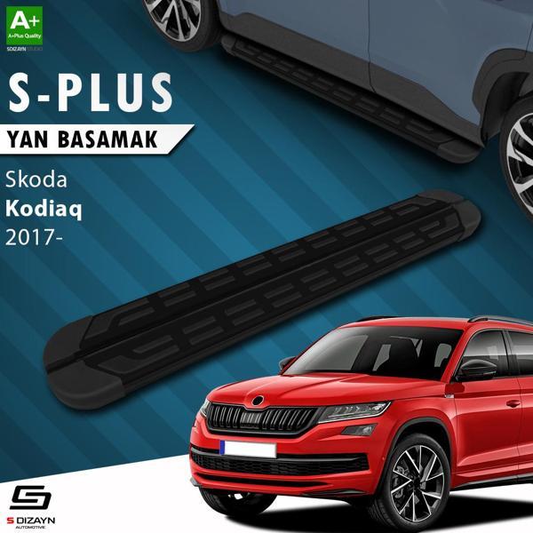 S-Dizayn Skoda Kodiaq S-Plus Siyah Yan Basamak 193 Cm 2017 Üzeri - Image 1
