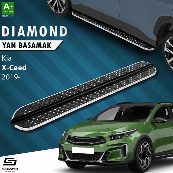 S-Dizayn Kia XCeed Diamond Krom Yan Basamak 183 Cm 2019 Üzeri - Image 1