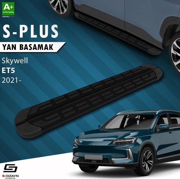 S-Dizayn Skywell ET5 S-Plus Siyah Yan Basamak 193 Cm Etekli 2021 Üzeri - Image 1