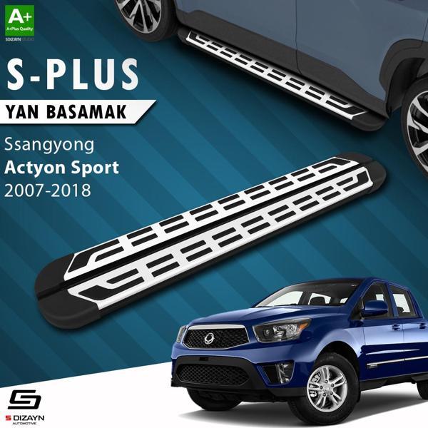 S-Dizayn Ssangyong Actyon Sports S-Plus Gri Yan Basamak 203 Cm 2007-2018 - Image 1