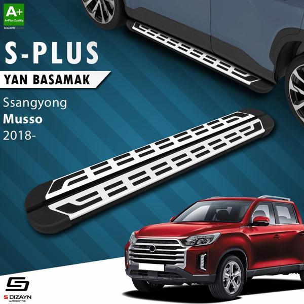 S-Dizayn Ssangyong Musso S-Plus Gri Yan Basamak 203 Cm 2018 Üzeri - Image 1