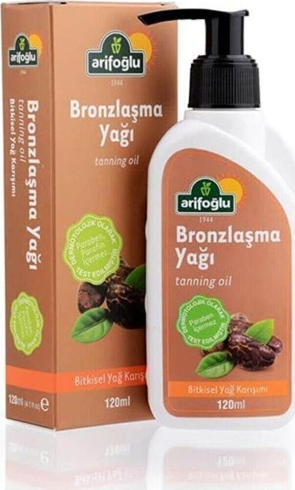 Arifoğlu Bitkisel Bronzlaşma Yağı 120 ML - Image 1
