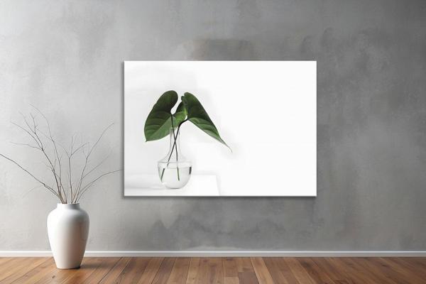 Dekoratif Çiçekler  YatayKanvas Tablo 62  - Image 1